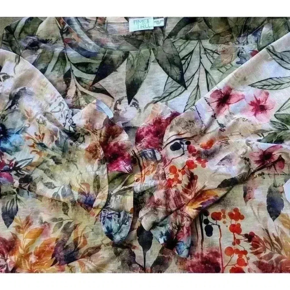 NWT Time and Tru Women's 3/4 Sleeve Rhinestone Top Size 3X - Picture 9 of 13